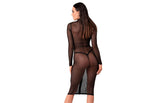 Noir Handmade Ecstasy Womens Sexy Midi Dress Her Fetish